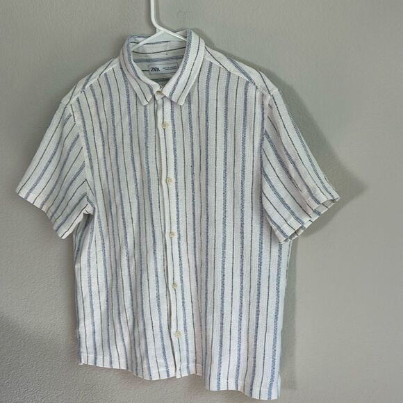 Zara Button down  shirt impeccable size L - Picture 1 of 7